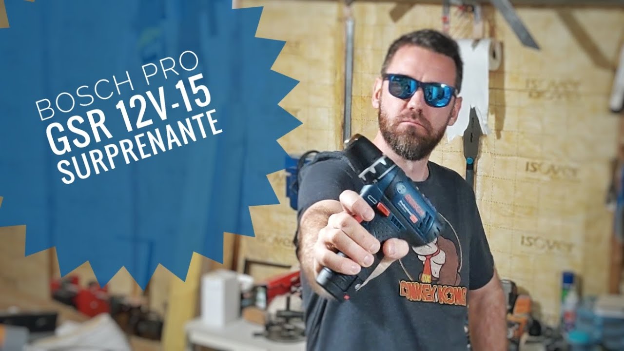 TEST - Bosch Pro GSR 12V-15 - la perceuse visseuse surprenante !!!