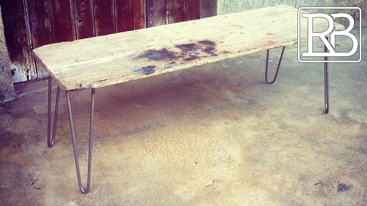 Fabriquer des Hairpin Legs - DIY  // ⓇⒷ