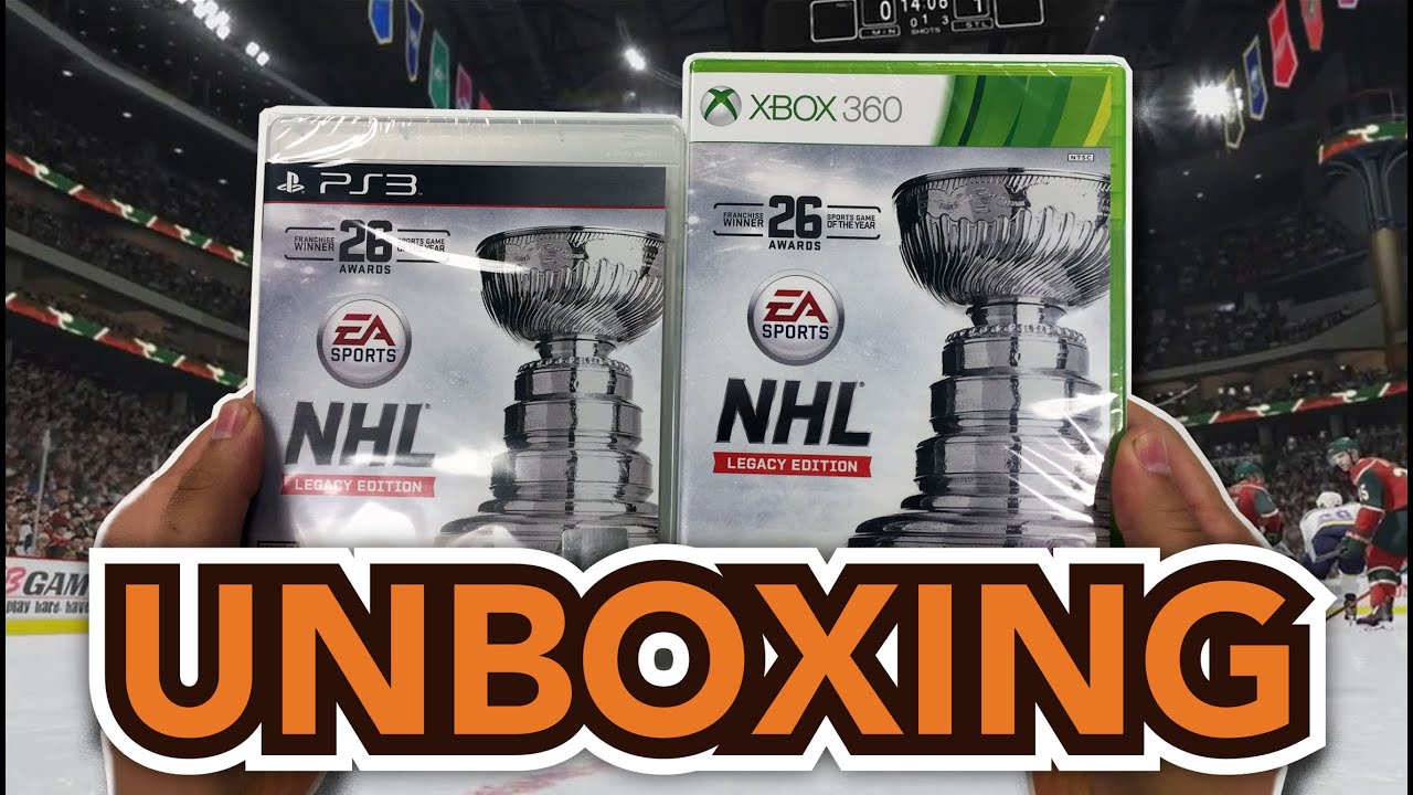 EA Sports NHL Legacy Edition (Xbox 360 / PS3) Unboxing !!