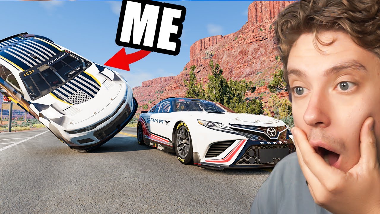 Разбивайте Nascar в BeamNG ради своего удовольствия