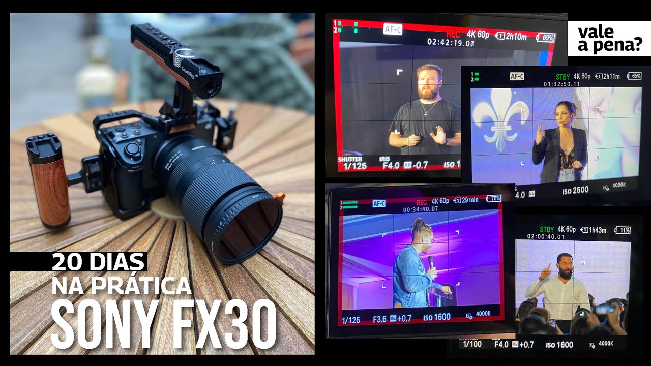 SONY FX30 - NA PRÁTICA! (PT-BR)