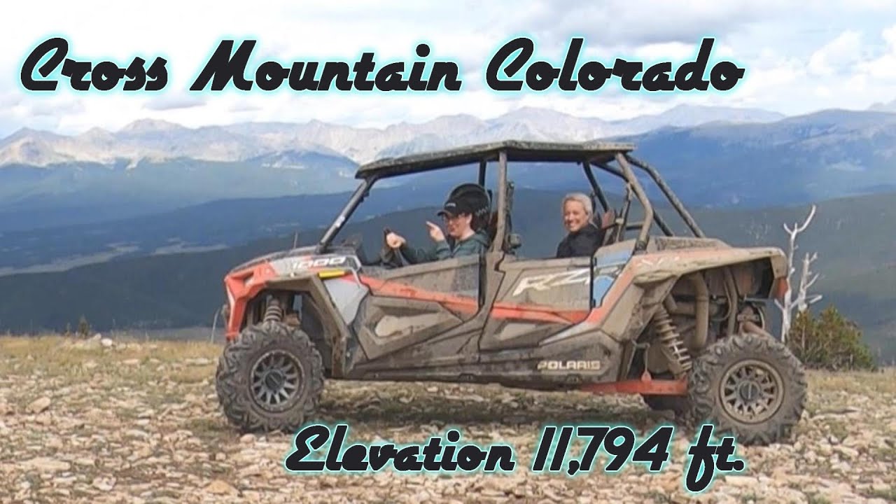 Tincup Colorado to Cross Mountain in SXS's