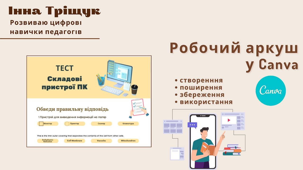 canva - робочий аркуш! Створення, поширення, використання та збереження