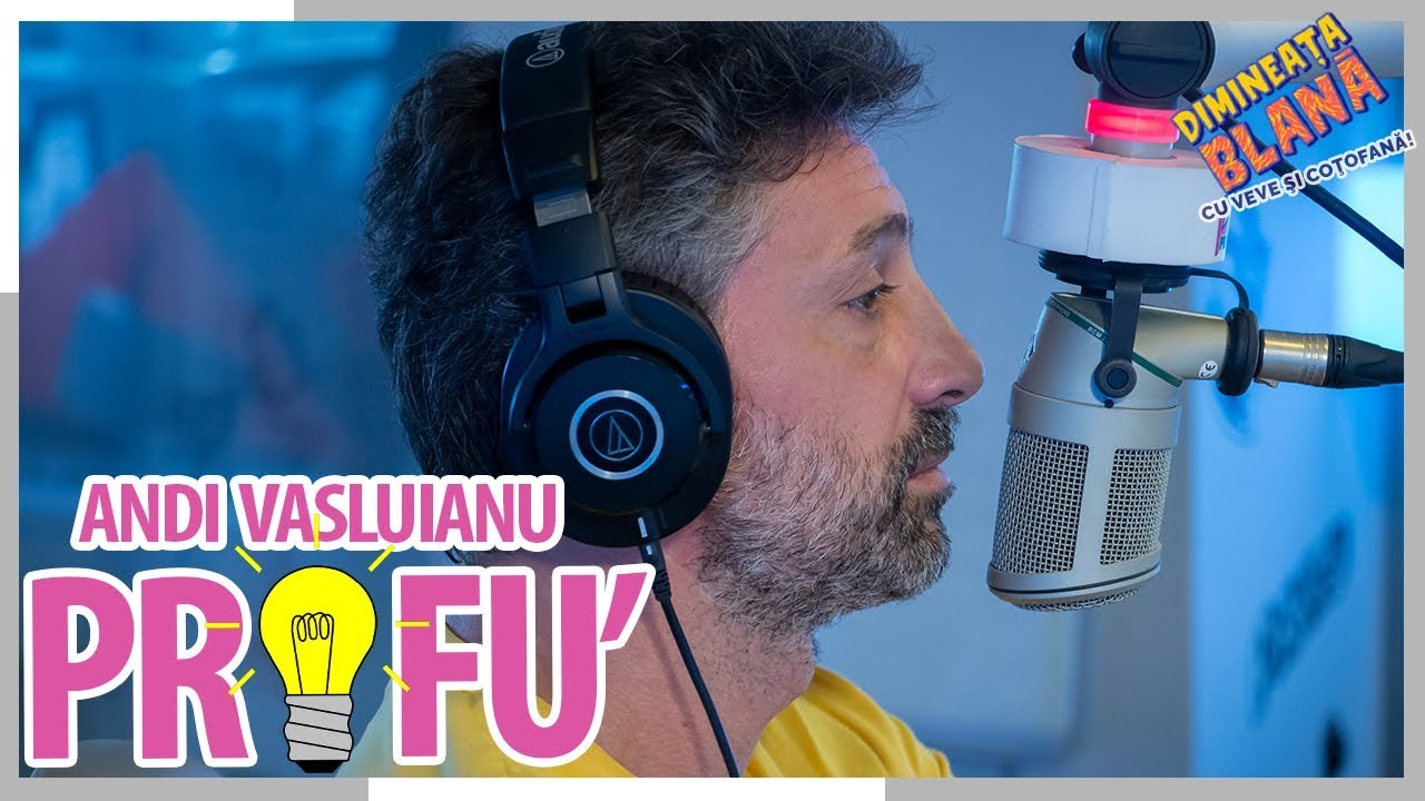 PROFU' cu ANDI VASLUIANU | #DimineataBlana