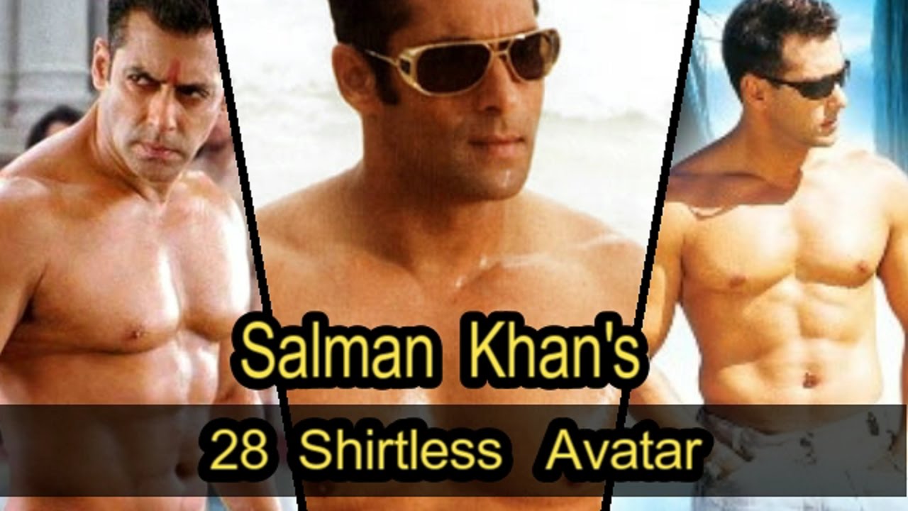 Salman Khan's Shirtless Avatar Over The Years