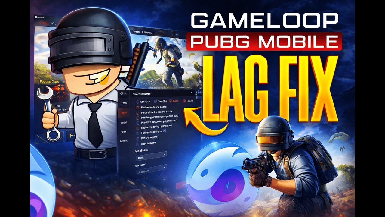4.2 Update | Gameloop Lag Fix 2026 | PGT GFX TOOL Settings for Gameloop | Emulator Low End Pc |