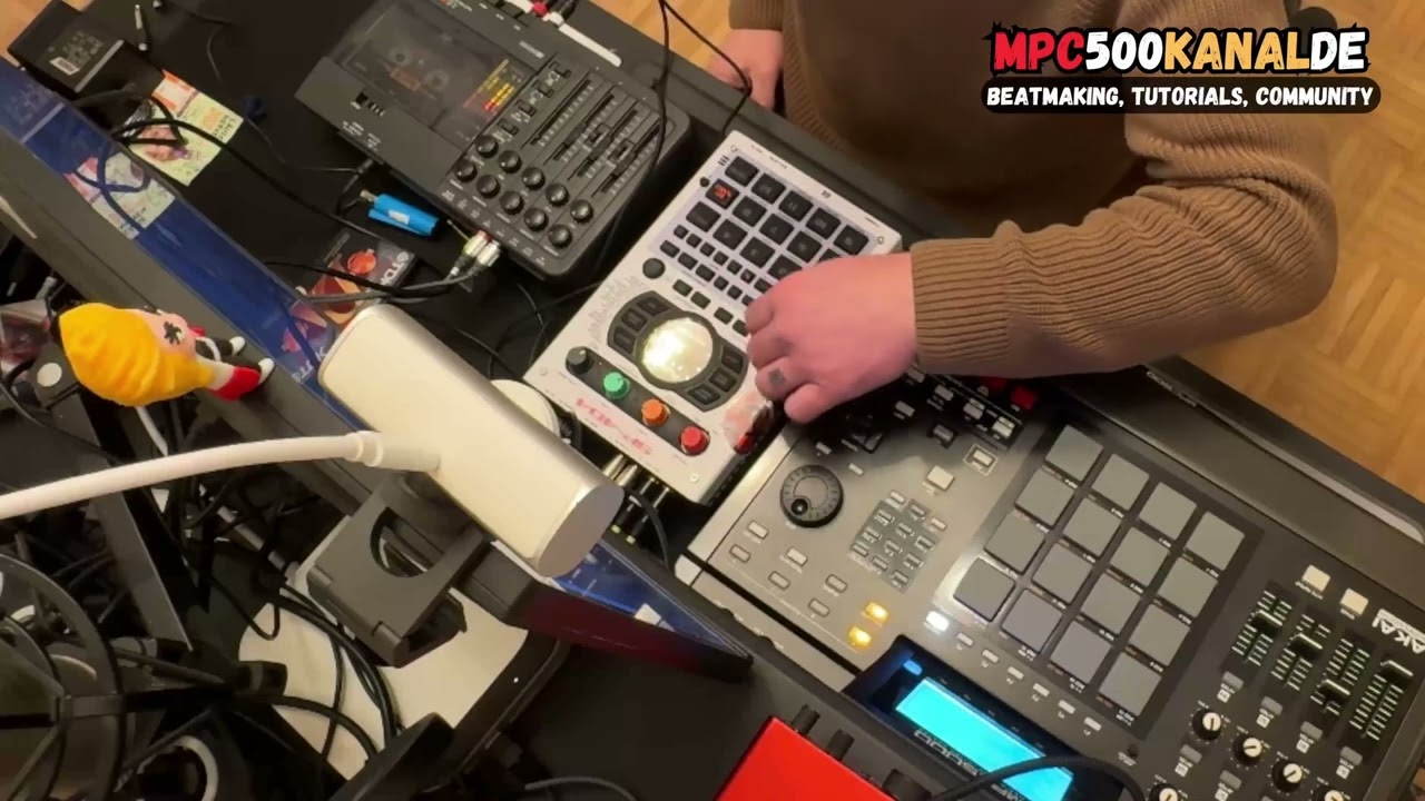 First Time using a Tape Recorder with my MPC5000 & SP404