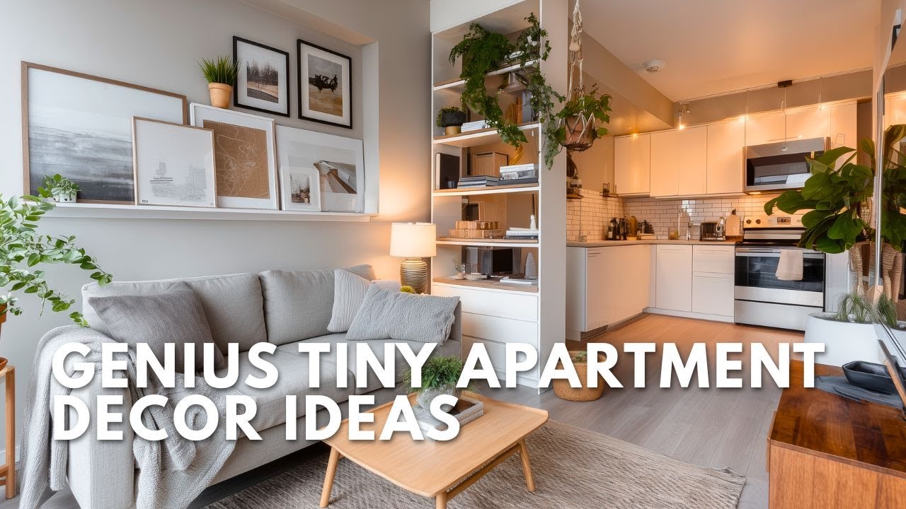 Genius Tiny Apartment Decor Ideas That Maximize Every Inch | Smart Space Saving Hacks