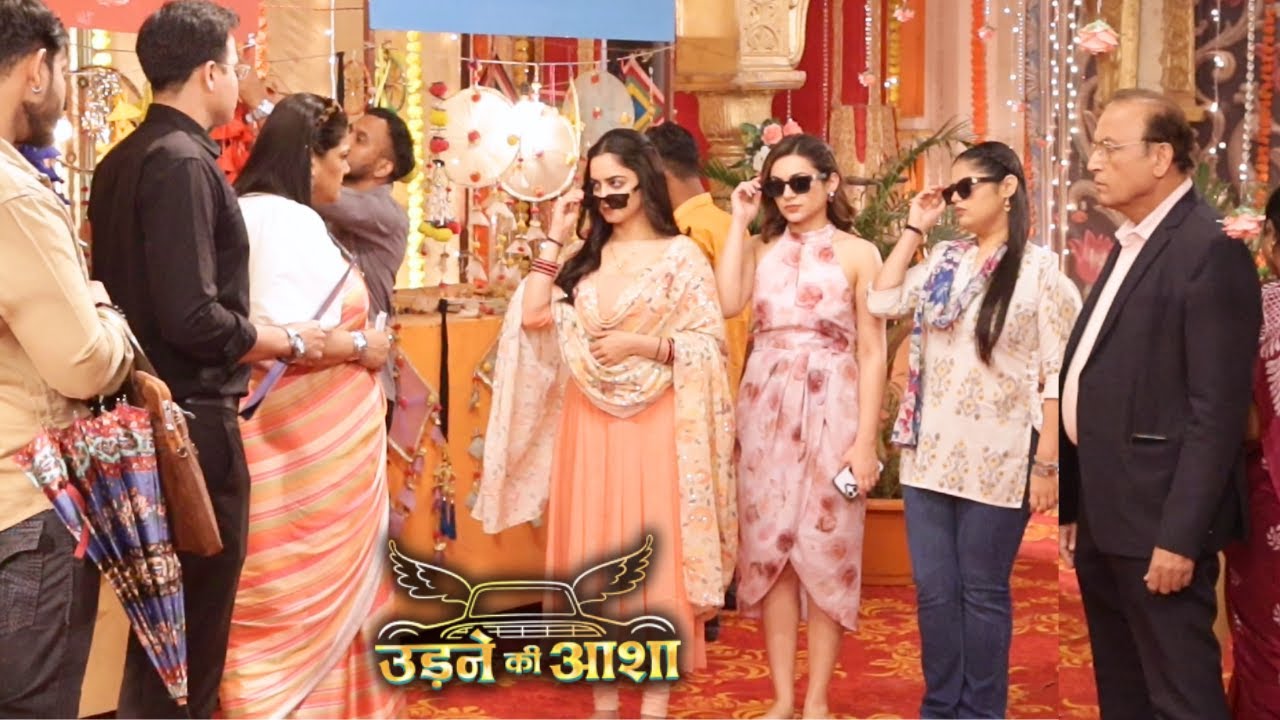 Udne Ki Aasha | Sailee और Riya ने मिलकर मंदिरा जी का पर्दा फाश किया | On Location | Star Plus