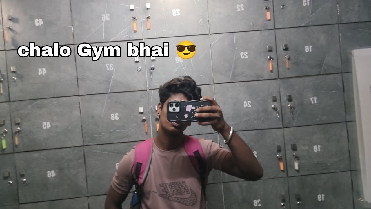 Chalo gym bhai 😎