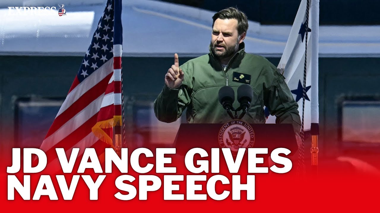 LIVE: JD Vance delivers Navy commencement speech