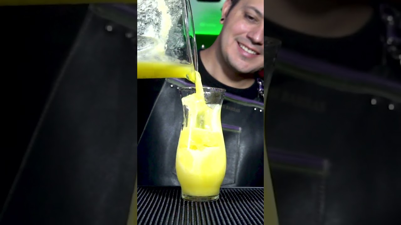🤤 Una pi&ntilde;a colada con PRIME AMARILLO? 🍍 #shorts Coctel sin alcohol