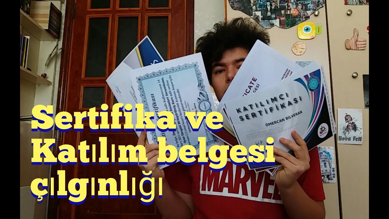 Sertifika ve katılım belgesi çılgınlığı l neden, nasıl, nereden ve ne işe yarar