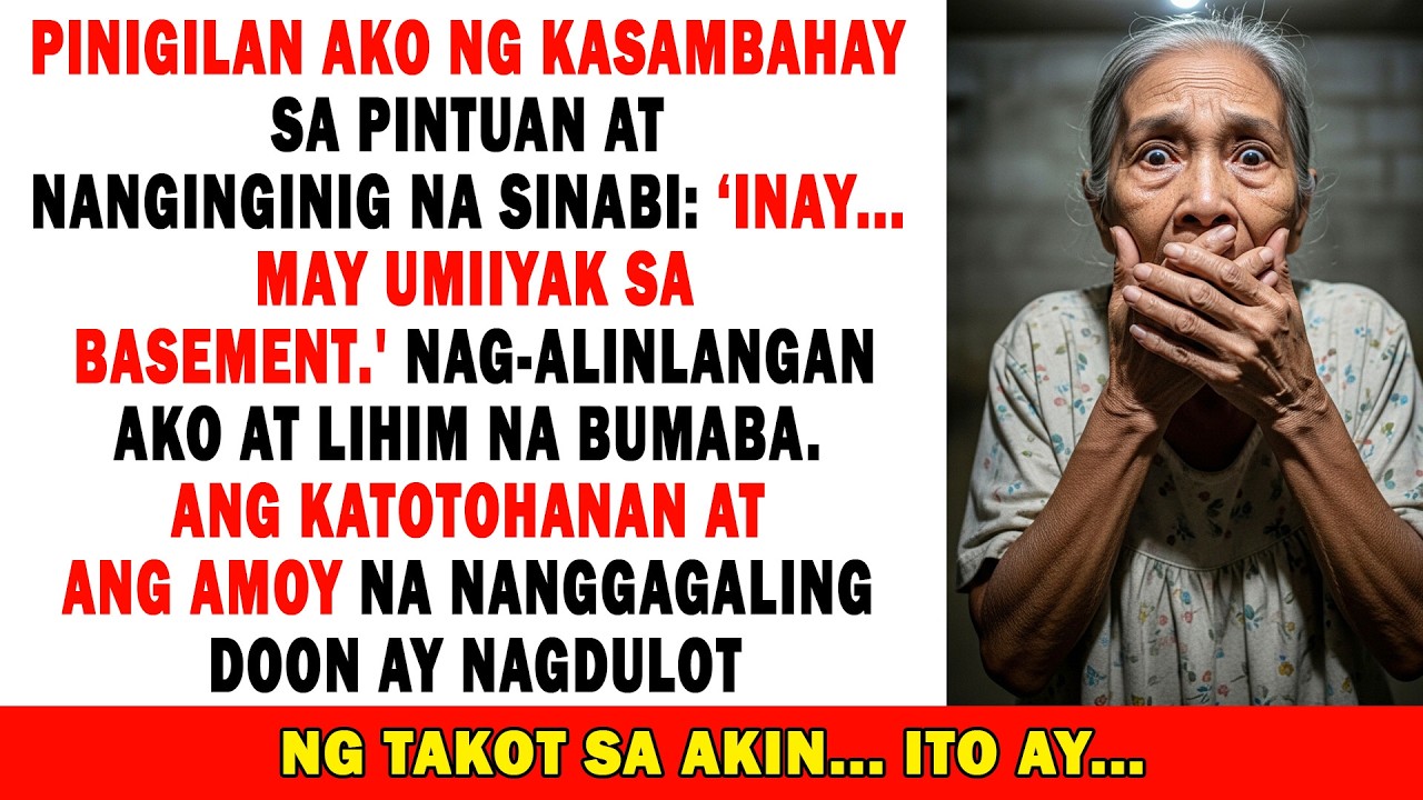 😱Kasambahay: 'May Umiiyak Sa Basement'... Nang Pumasok Ako, Ang Katotohanan Ay Nakakagimbal💔
