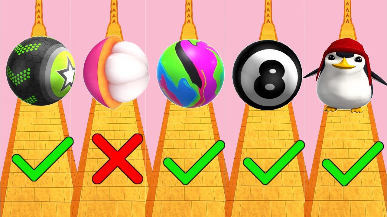 Going Balls vs Action Balls - Impossible Mega SpeedRun Gameplay!🚀| Android Games