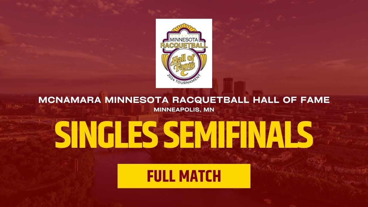 C. MOSCOSO VS A. PARRILLA │ SINGLES SEMIFINALS │ 2024 MCNAMARA HALL OF FAME