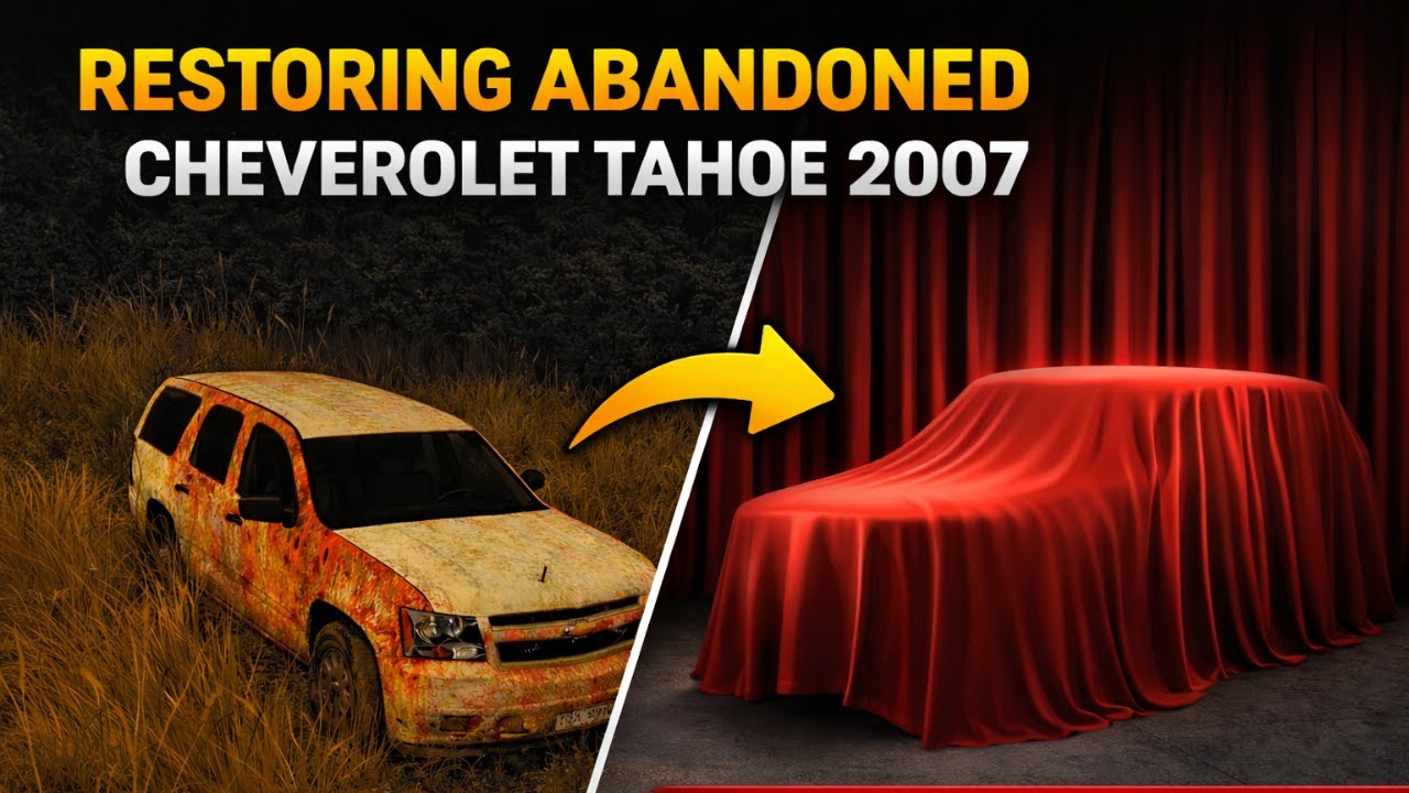 Restoring an Abandoned Chevrolet Tahoe 2007 Police Car | ETS2 Realistic Restoration