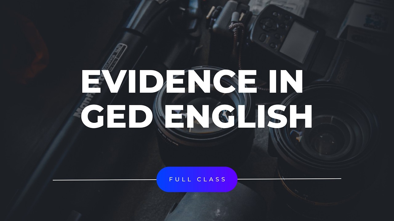 GED RLA Tips: Identify EVIDENCE to Boost Your Score in GED