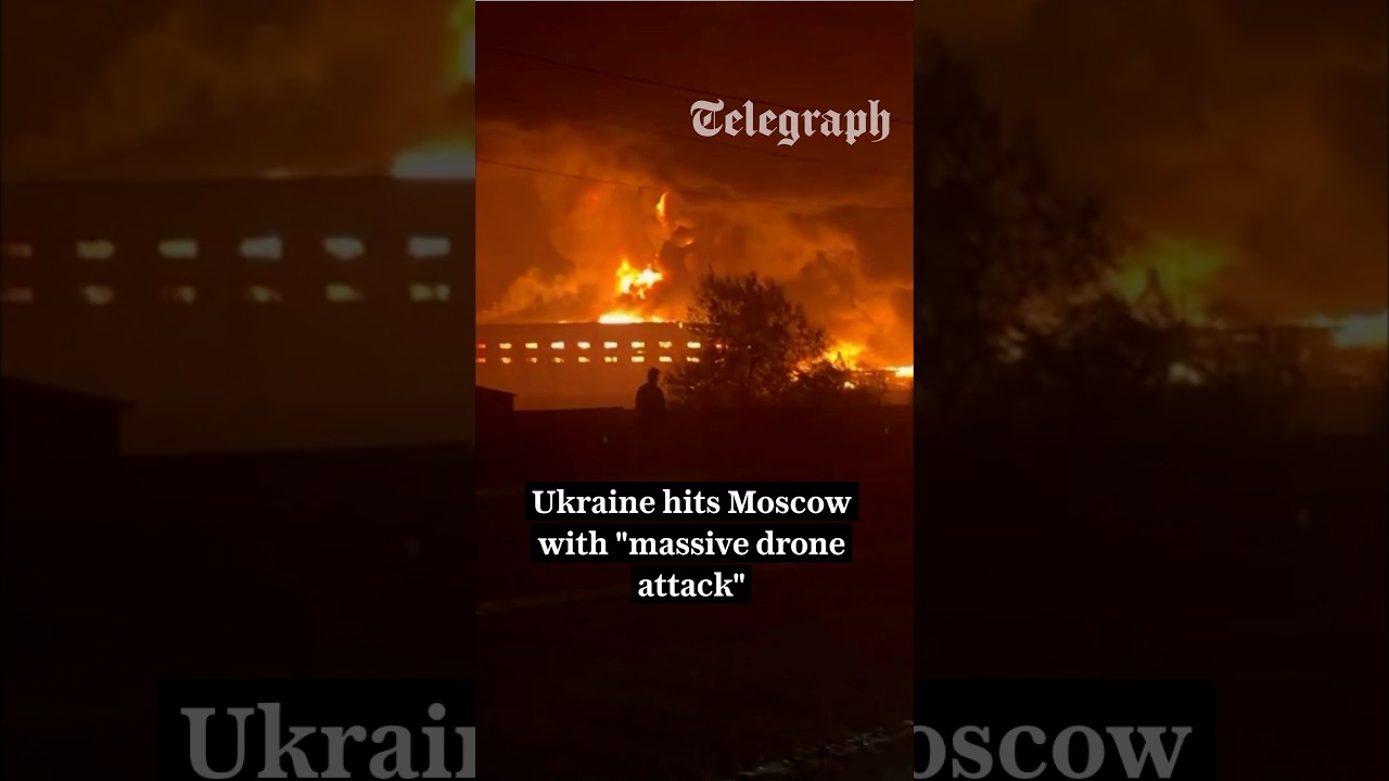 Украина нанесла &laquo;массированный удар беспилотниками&raquo; по Москве