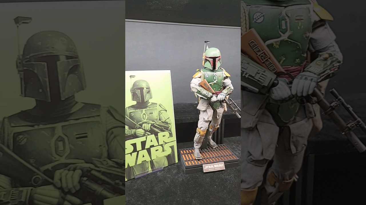 Hot Toys Boba Fett & Star Wars John Tyler Christopher Variant Cover #hottoys #starwars #bobafet