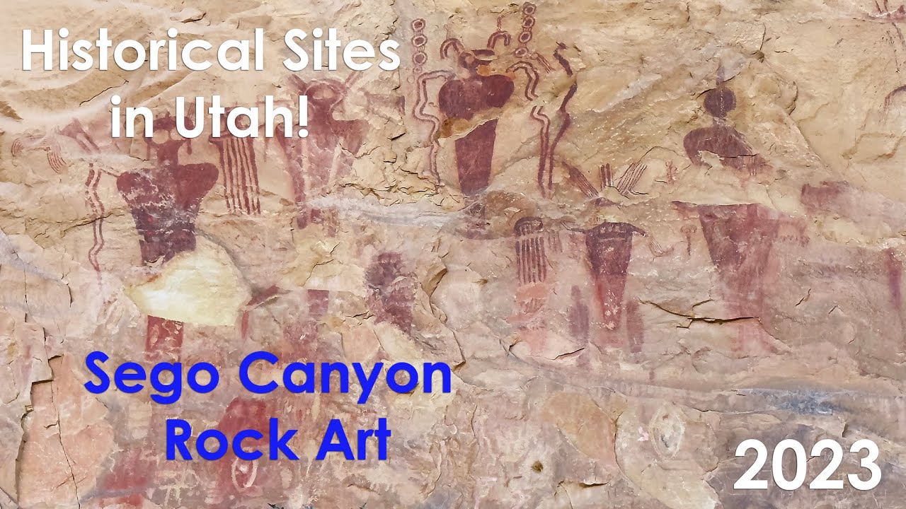 Experience The Past- Explore Sego Canyon Rock Art In 4k