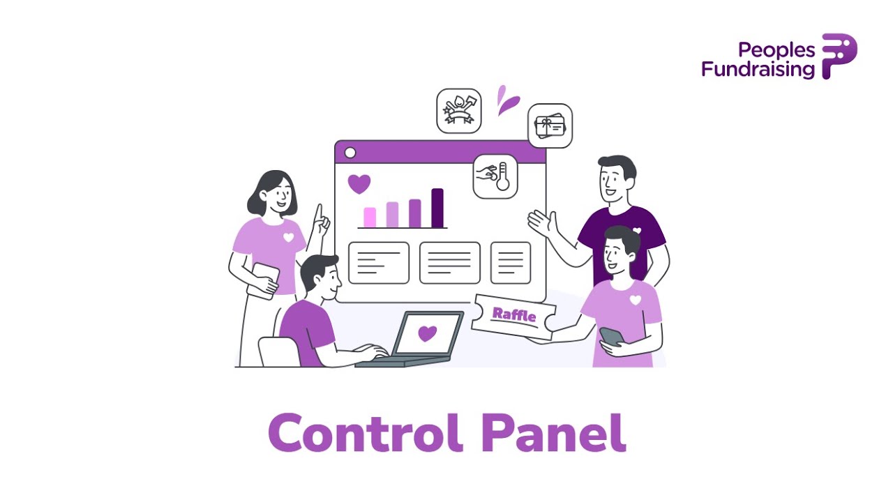 An Overview of the Control Panel on People’s Fundraising (Step-by-Step Guide)