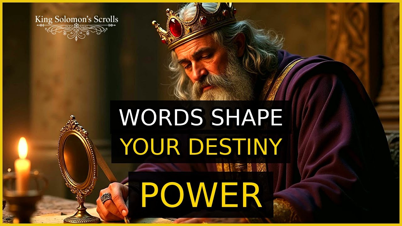 Why Your Words Shape Your Destiny | King Solomon Scrolls