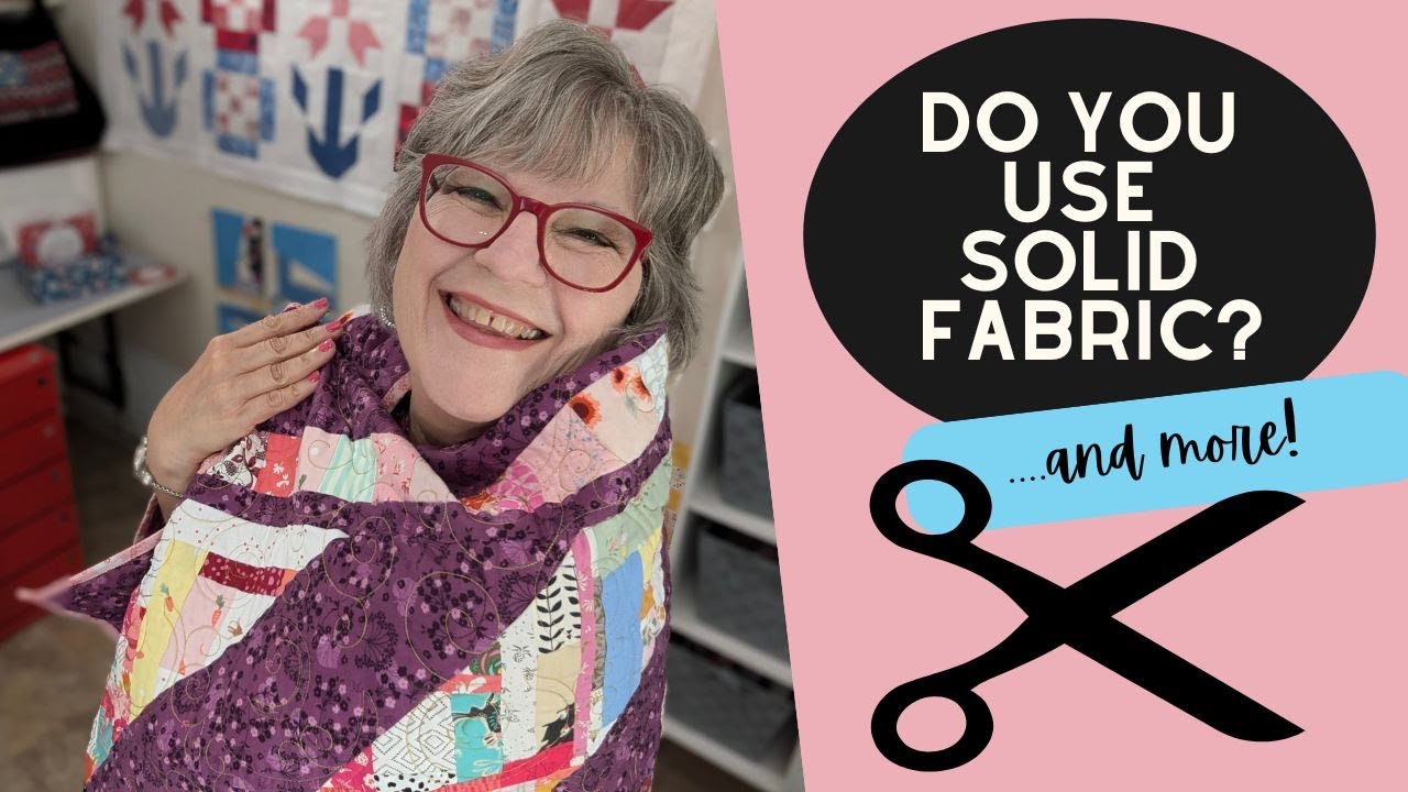 Do you use solid fabric? & Something could be YOURS!