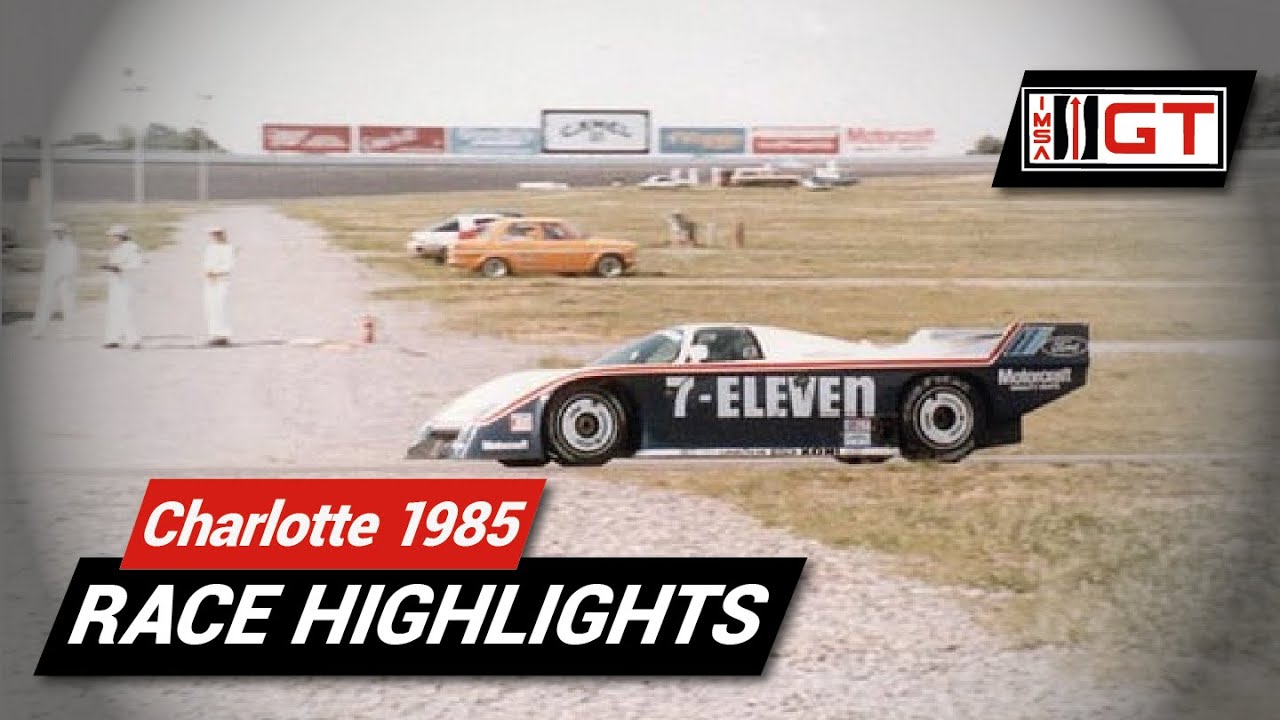 1985 Charlotte 500km | IMSA Highlights