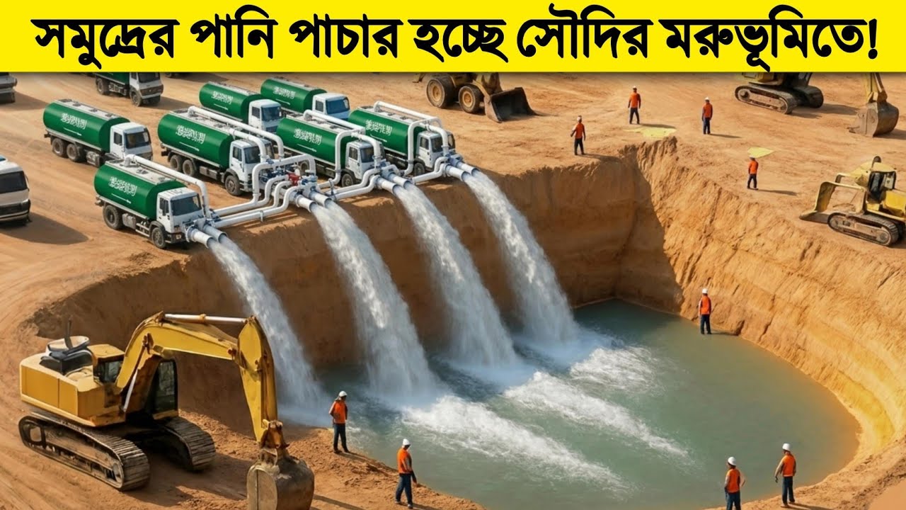সমুদ্রের পানি চুরি করে মরুভূমির নিচে লুকাচ্ছে সৌদি আরব! 5 Mind-Blowing Mega Projects in Saudi Arabia