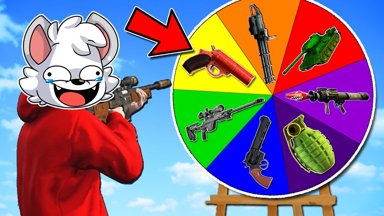 ¡LA RULETA DE LAS ARMAS en GTA 5! 🎯😱 ARMAS VS SUPER COCHES