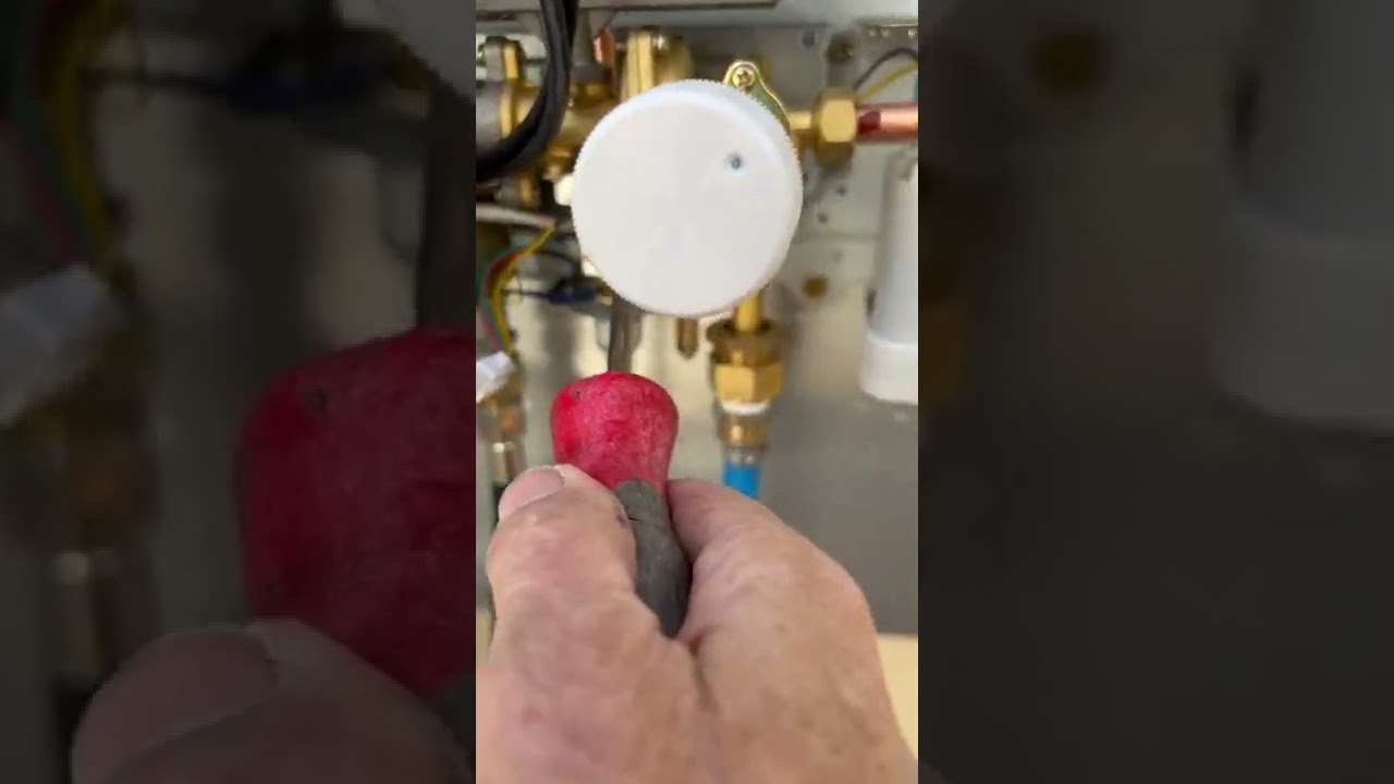 Troubleshooting a Camplux Pro Series Tankless Water Heater Model # BD264 - video 2 of 5