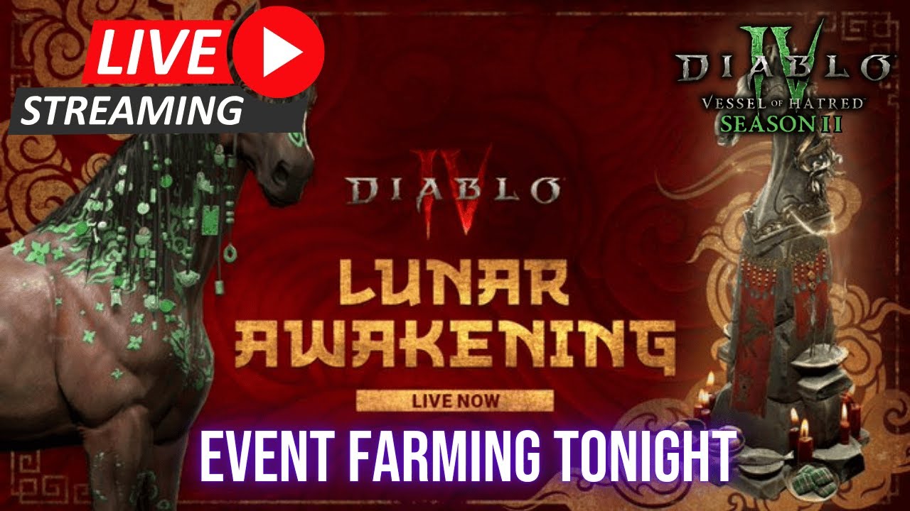 !Sub | New Event! Farming Tonight! #DiabloIV #Diablopartner