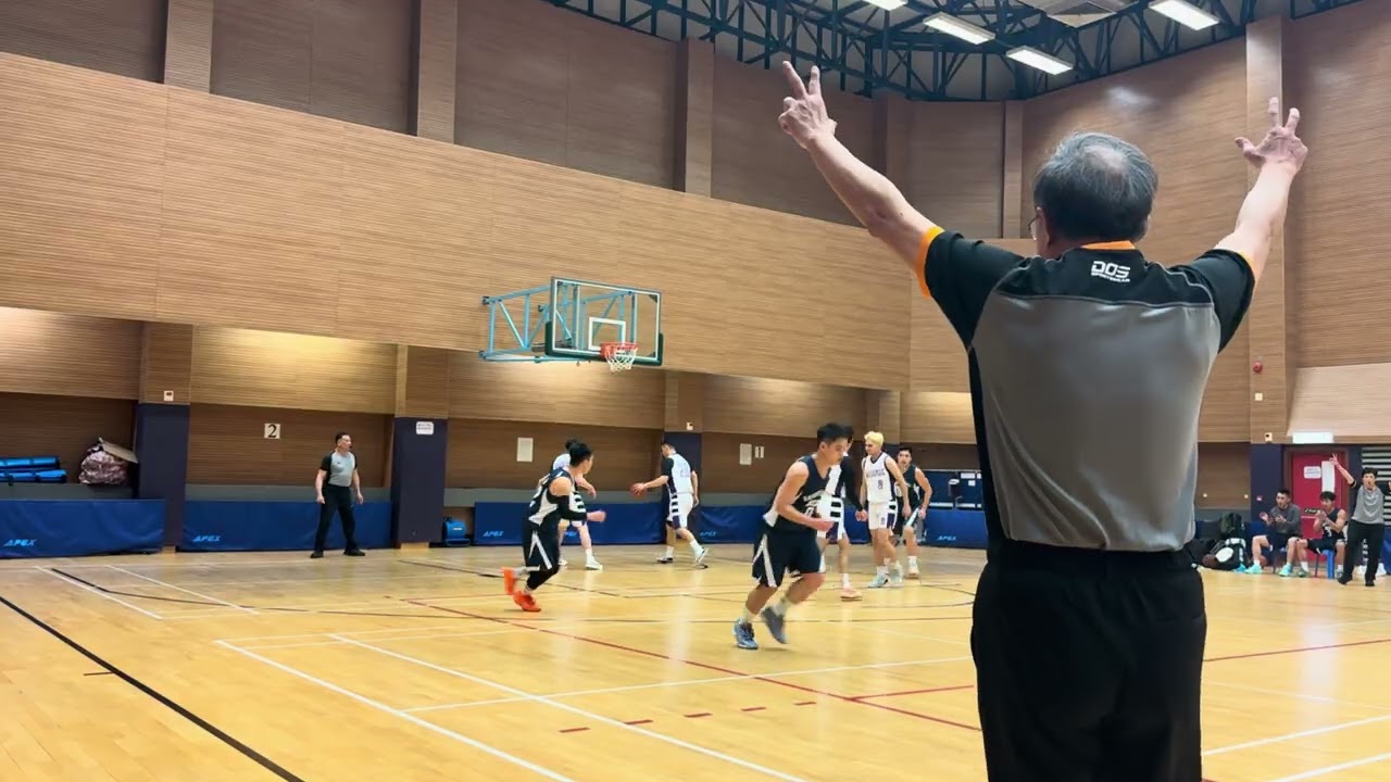 2025香港籃球聯賽 男乙 黃大仙長風（白） vs 警青（藍） Q1 ｜20260305