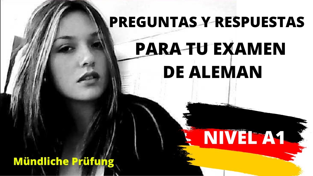 Preguntas y respuestas para el examen de A1 de alemán / Teil 2
