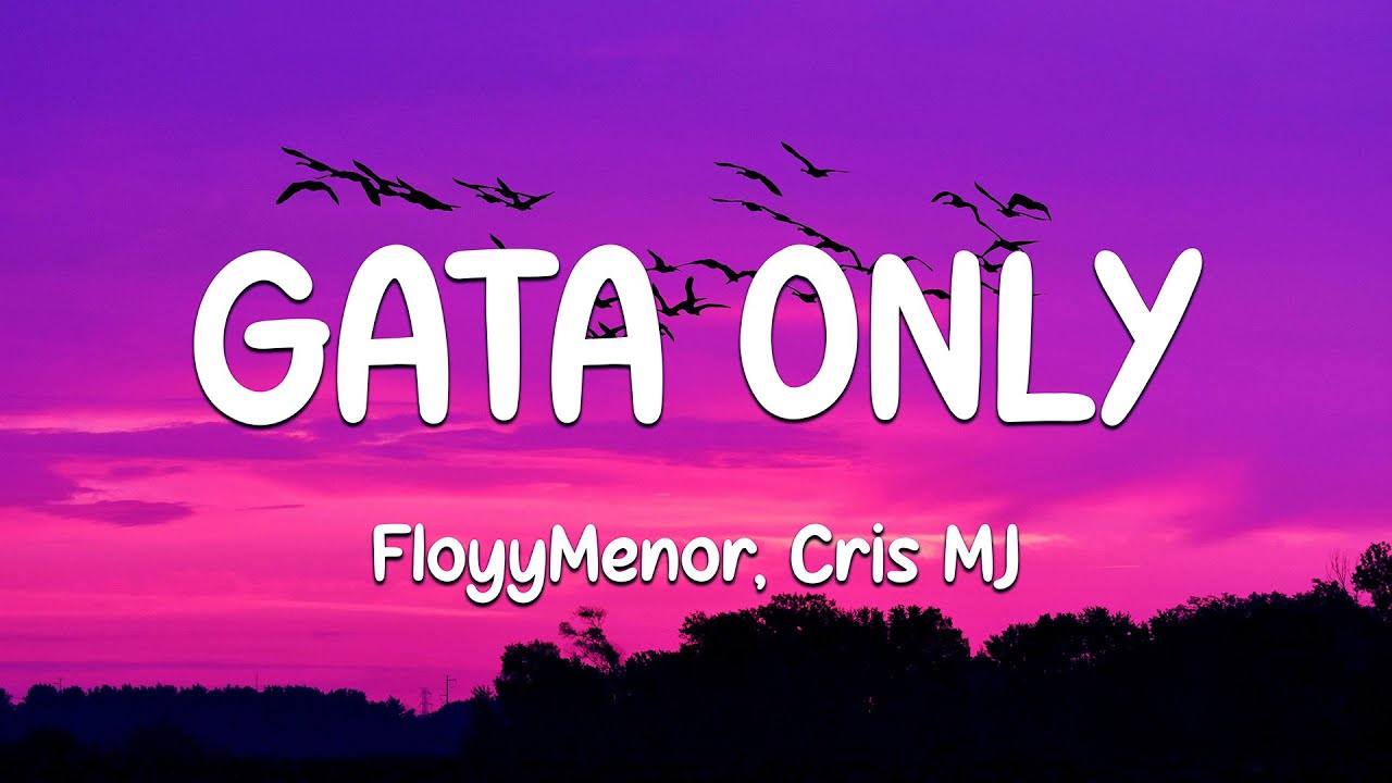 FloyyMenor - GATA ONLY ft. Cris MJ (Letra/Lyrics)