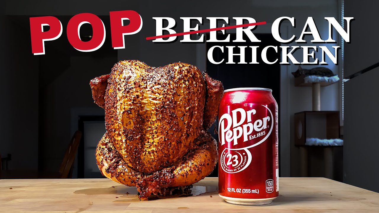 Beer Can Chicken ( BUT WITH POP ) Pit Boss Austin XL