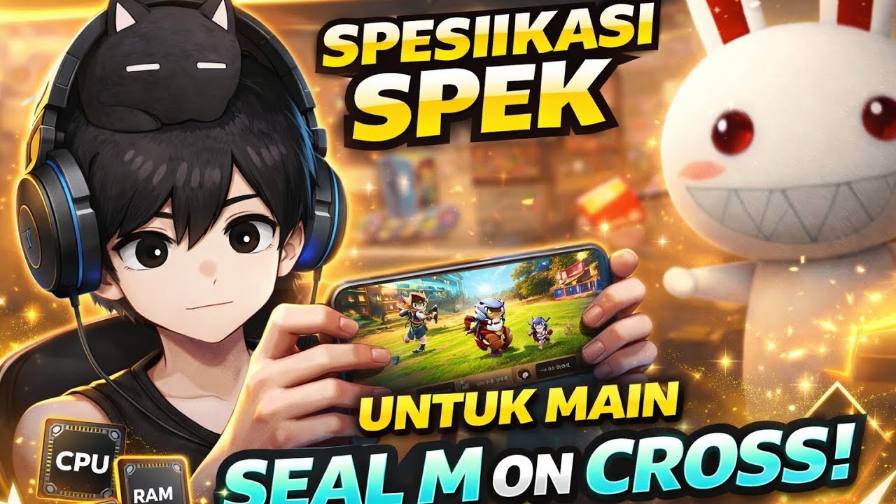 SPESIFIKASI SPEK SEAL M ON CROSS! HP & PC Kentang Bisa Main?