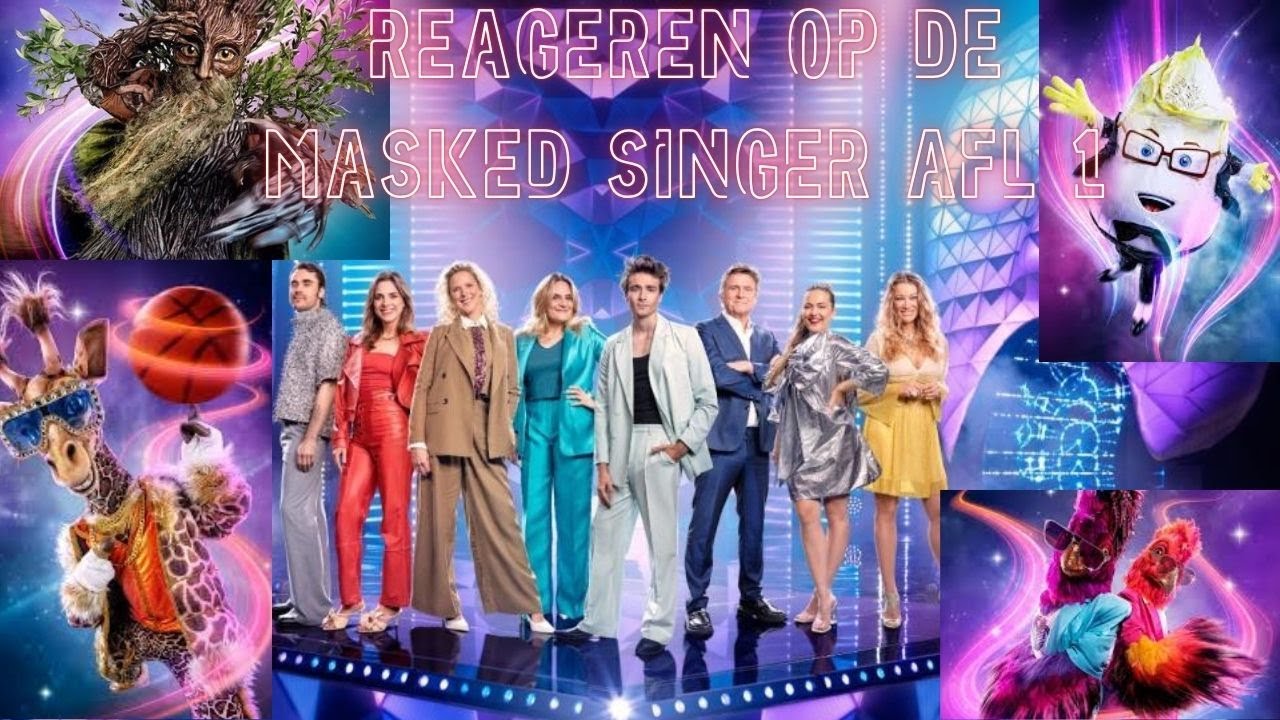 reageren op de eerste afl van de masked singer seizoen 4