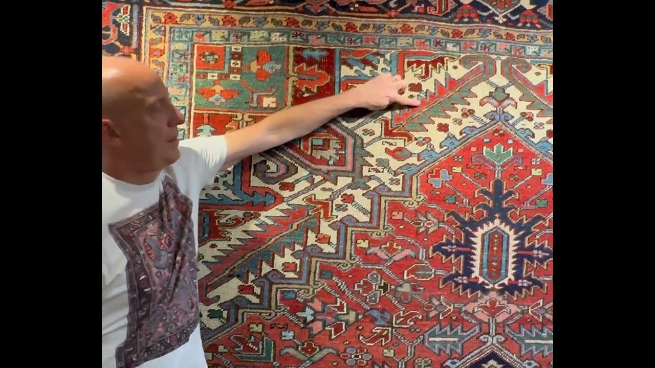 Antique Heriz Carpet