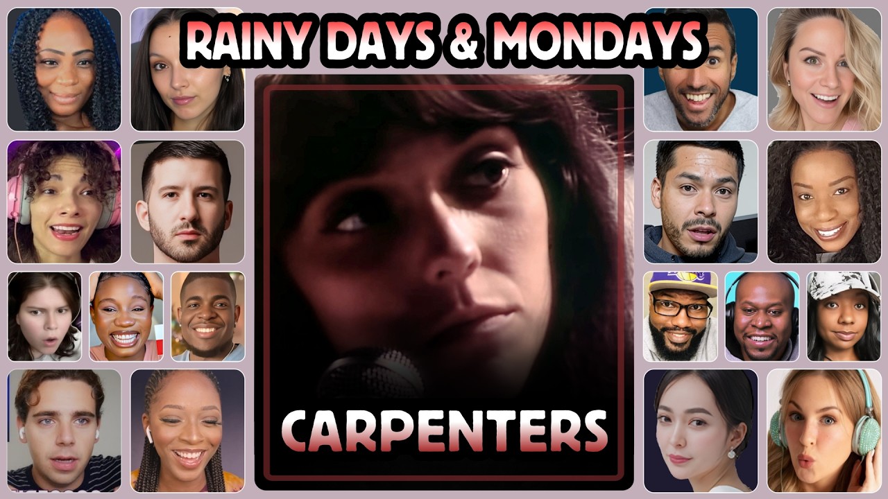 Carpenters - Rainy Days And Mondays - Reaction Compilation