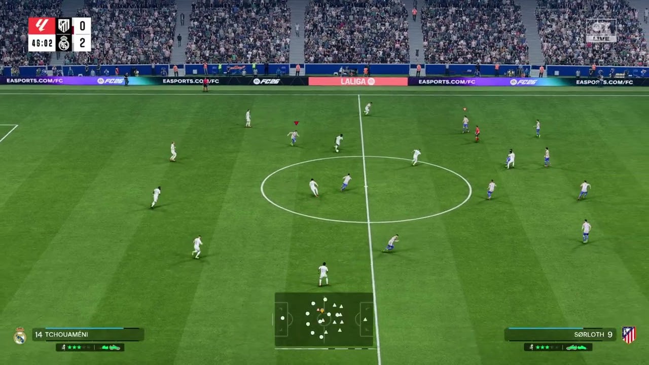 EA SPORTS FC 26 - Atletico de Madrid vs Real Madrid - Gameplay