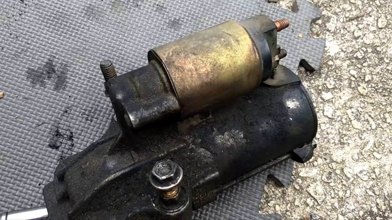 Changing a Starter on a 2006 Ford Escape Mercury Mariner
