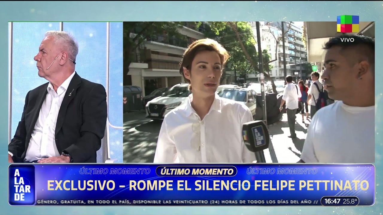📢 HABLÓ POR PRIMERA VEZ FELIPE PETTINATO: 
