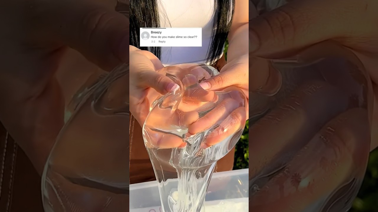 УЛЬТРА ПРОЗРАЧНЫЙ СЛАЙМ 🫥