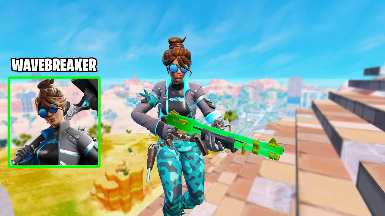 WAVEBREAKER SKIN | Gameplay | Before You Buy (Fortnite Battle Royale)