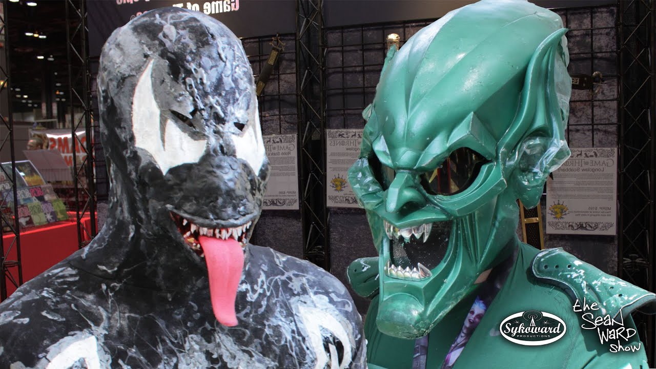 VENOM and GREEN GOBLIN Troll Comic Con