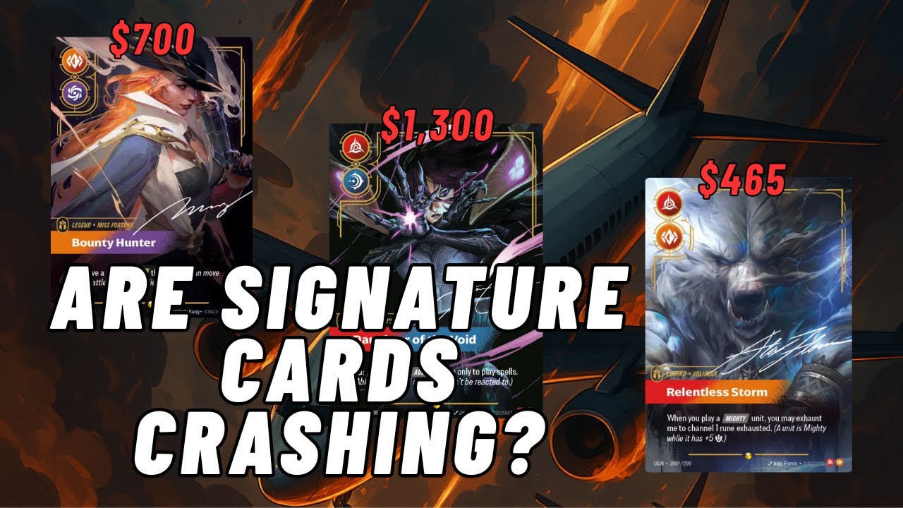 Riftbound Signature Cards: The Race To The Bottom Has Begun