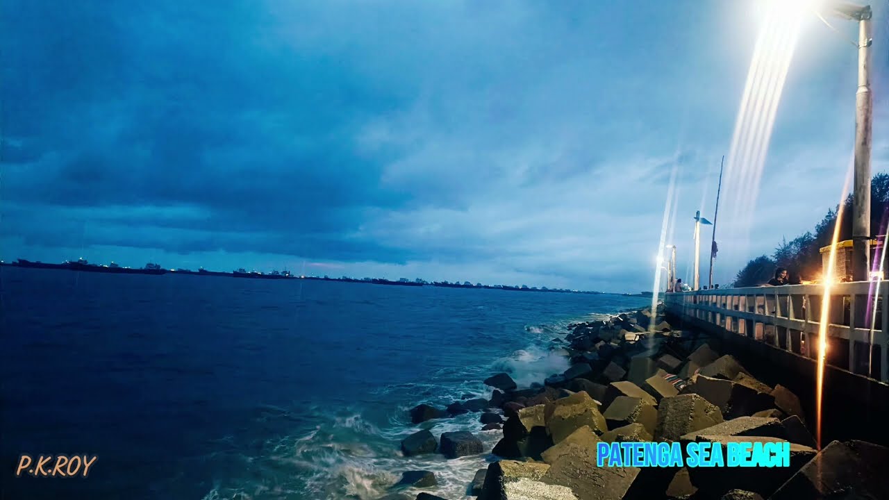 Patenga Sea Beach View During Tidal waves! জোয়ারে পতেঙ্গা সমুদ্র সৈকত