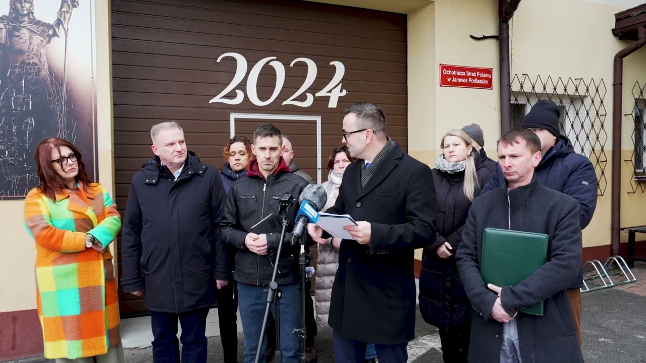 Gmina Janów Podlaski: O sytuacji Janowskiej Ochotniczej Straży Pożarnej 
